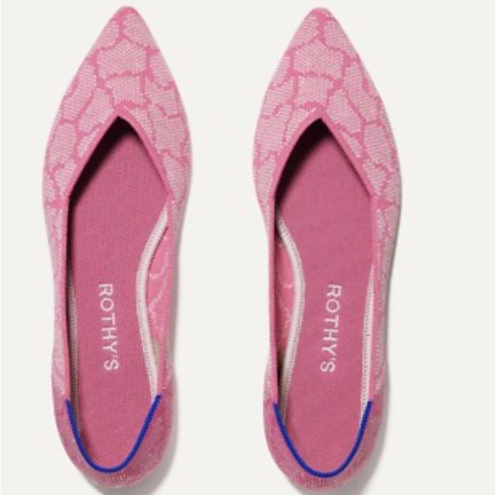 Rothy's Pink Women's Shoes. Like new. Used once very quickly. No box